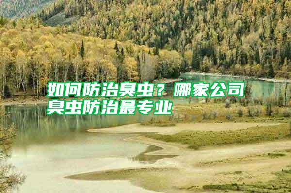 如何防治臭蟲?哪家公司臭蟲防治最專業