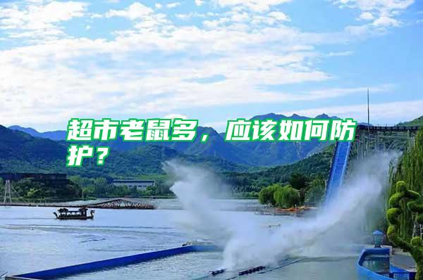 超市老鼠多,應該如何防護?