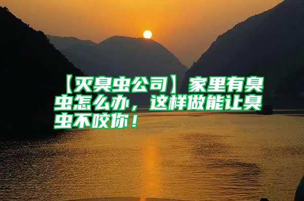 【滅臭蟲公司】家里有臭蟲怎么辦,這樣做能讓臭蟲不咬你!