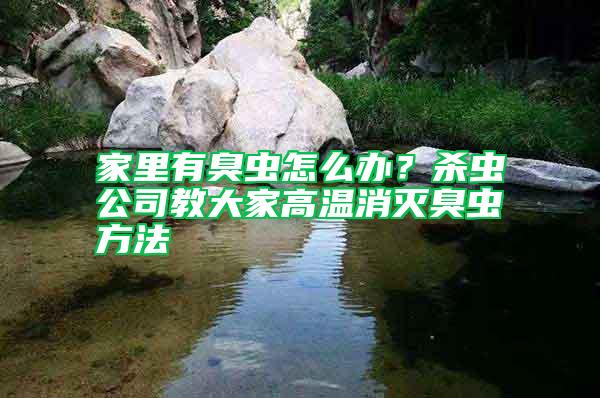 家里有臭蟲(chóng)怎么辦?殺蟲(chóng)公司教大家高溫消滅臭蟲(chóng)方法