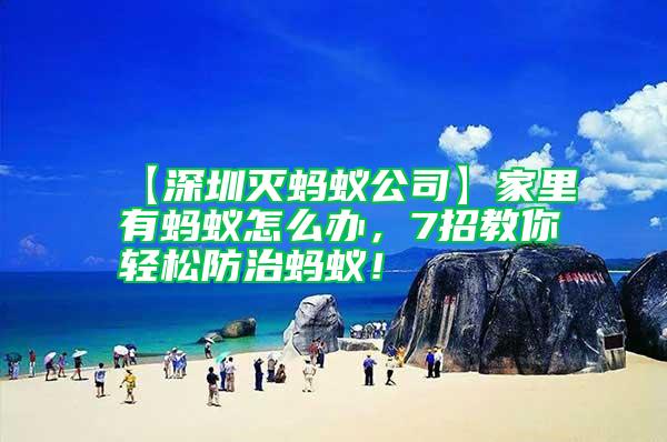 【深圳滅螞蟻公司】家里有螞蟻怎么辦，7招教你輕松防治螞蟻！