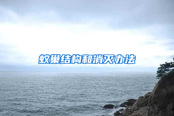 蟻巢結構和消滅辦法