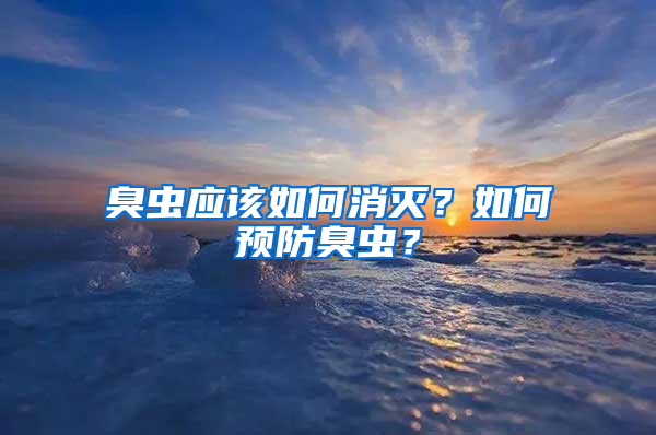 臭蟲(chóng)應(yīng)該如何消滅？如何預(yù)防臭蟲(chóng)？